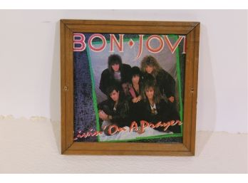 Bon Jovi Poster Board 7' X 7'