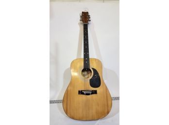 Mark II Acoustic Guitar Great For Beginner Restoration Or Wall Art See Pictures For Condition