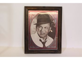 Frank Sinatra Photo Behind Foil 14-1/2' X 18'