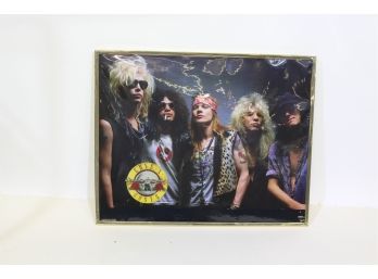 1988 Guns N' Roses Framed Poster 20' X 16'