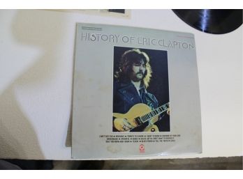 History Of Eric Clapton On Polydor Complete With Dust Jaclets In Excellent Condition Double Album Set