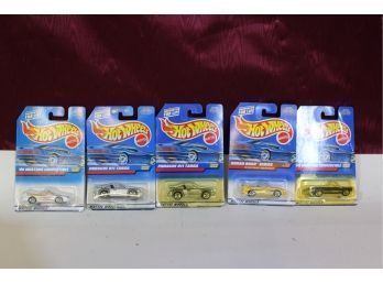 5 Hot Wheel Cars See Pictures For Details