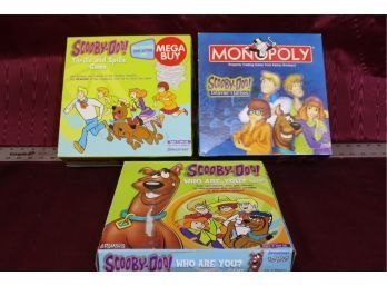 3 Scooby Doo Games, See Pictures For Details