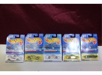 5 Hot Wheels 1 First Edition See Pictures For Details
