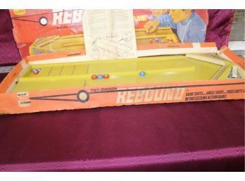 Vintage Two-cushion Rebound Game, See Pictures For Details