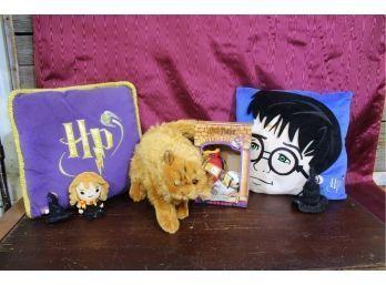Harry Potter Pillows Stuffed Animal Lot See Pictures For Details
