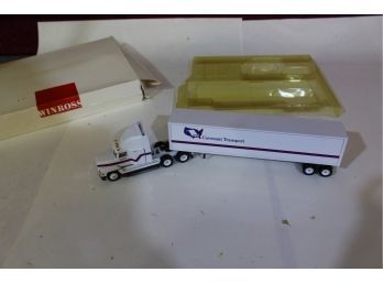 Winross Covenant Transport Tractor Trailer New In Box See Pictures For Details