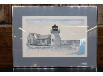 Light House Sketch By Robert Kennedy 23' X 32' See Pictures For Details