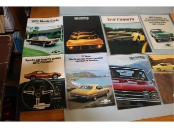 Car Ephemera 23 Vintage Chevy Brochures In Spectacular Condition  All Original And Perfect
