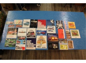 AMC Rambler Brochures And Ephemera  29 Pieces  In Spectacular Condition.  The Condition Cannot Be Overstated.