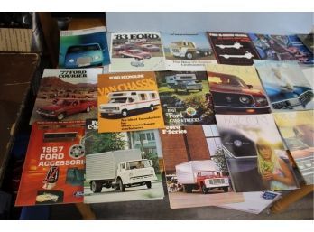 Car Ephemera 28 Vintage Ford Brochures In Spectacular Condition  All Original And Perfect