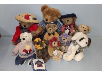 Boyd's & Friends Lot With Love, Joy, And Hope Bears 10 Pieces