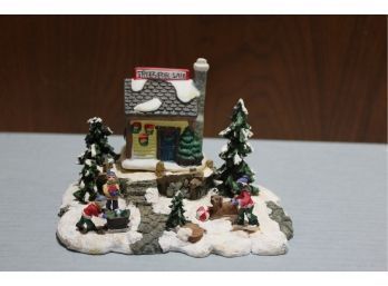 Christmas Village Buildings - Trees For Sale