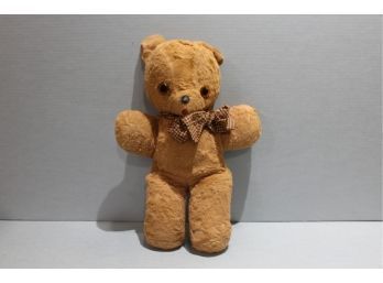 14.5' Non Jointed Plushe Teddy Circa 1950 Loved