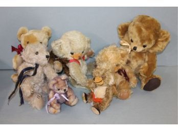 Merry Thought Bear Lot, 1 New In Box Mr Whoppit 8 Total Pieces