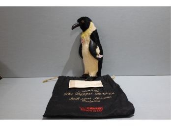 Rare Steiff Penquin 2006 Limited Edition, With Cert Of Authorization And Bag Admiral The Dapper Penquin