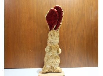 Antique Mohair Rabbit Stuffed Animal