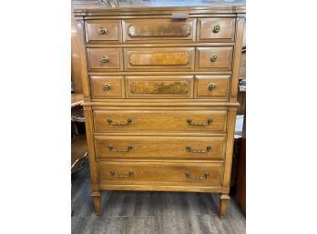 Vintage MCM Drexel Triune Chest Solid Wood 53' X 37' X 20' See Matching Lowboy & Nightstand