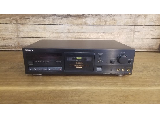 Sony Stereo Cassette Deck Model TC-RX606ES