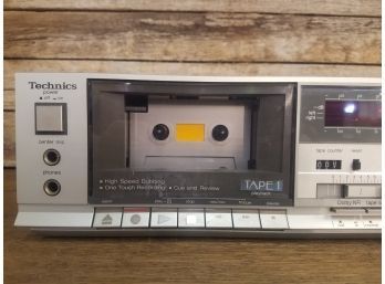 Technics Stereo Double Cassette Deck Model RS-B11W