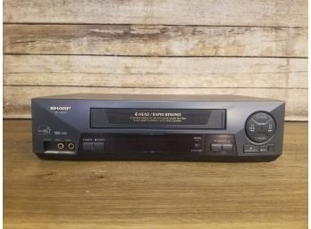 Sharp VC-A593U 4 Head Rapid Rewind VHS Player