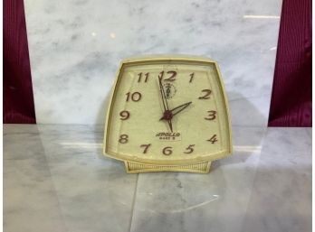 Vintage Apollo Alarm Clock Mark II Wind Up