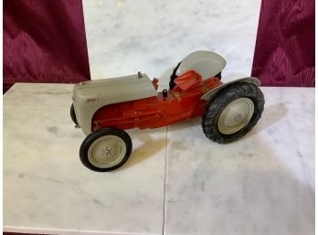Vintage Tractor Metal And Plastic Windup Ford