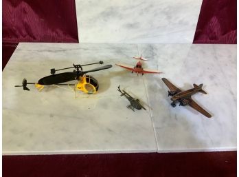 2 Helicopters And 2 Planes Toy