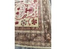 Peshawar Hand Knotted Wool Rug 87' X 116' Made In Pakistan