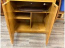 TV Entertainment Center With Lights Topaz By Thomasville Campaign Style Heavy Oak Bring Help