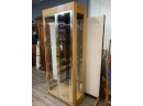 Display Cabinet With Lights Has Glass Shelves Not Seen In Pictures, By Thomasville Very Heavy Oak Bring Help