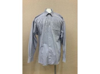 Men's Pal Zileri Shirt Size 38 No Stains Rips Or Discoloration