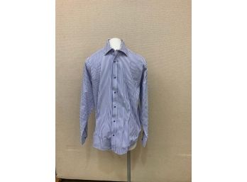 Mens Bugatchi UOMO Shirt Size Medium No Stains Rips Or Discoloration