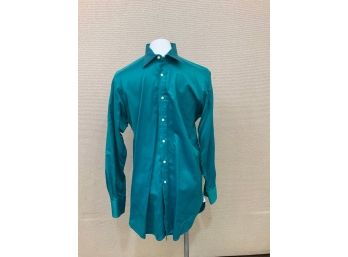 Men's Bugatchi UOMO Short Sleeve Shirt Size Medium  No Stains Rips Or Discoloration