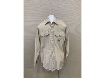Men's Abercrombie And Fitch Shirt Size Medium 100 Cotton No Stains Rips Or Discoloration