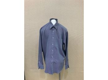 Men's Bugatchi UOMO Shirt Size Large No Stains, Rips, Or Discoloration