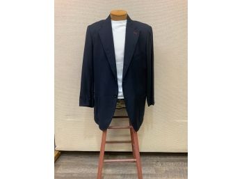 Men's Turint Blazer Custom Made In Italy No Size Likely 44 No Stains Rips Or Discoloration
