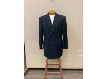 Men's Ermenegildo Zegna Fine Worsted Blazer  Size 44 With 7' Drop No Stains Rips Or Discoloration