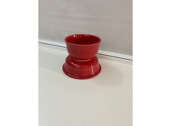 Fiestaware 2 Piece Set Color Scarlet Gusto Bowl And Medium Bowl