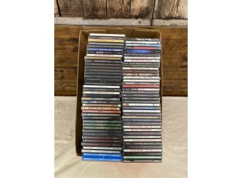 Lot Of 82 CDs Rolling Stones Beatles Lynard Skynard Led Zepplin Eric Clapton Etc. John's Collection