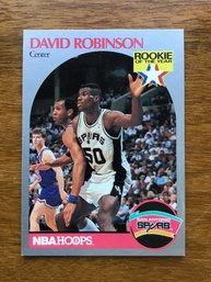 NBA Hoops DAVID ROBINSON San Antonio Spurs Rookie Of The Year Basketball Card