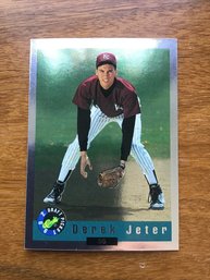 1992 Classic Draft Picks DEREK JETER Rookie Card New York Yankees
