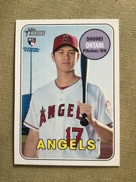 Topps Heritage SHOHEI OHTANI Anaheim Angels Rookie Baseball Card
