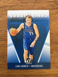 2018 Panini Donruss Rc LUKA DONCIC Dallas Mavericks Rookie Kings Basketball Card