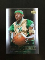 2003-04 Upper Deck 1 Rc LEBRON JAMES Cleveland Cavaliers Rookie Basketball Card