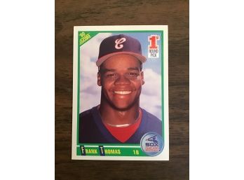 1990 Score FRANK THOMAS Chicago White Sox Rookie Baseball Card