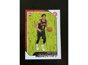 NBA Hoops Rc Ice TRAE YOUNG Atlanta Hawks Rookie Basketball Card