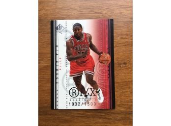 1999 UD Sp Authentic Rc RON ARTEST Metta World Peace Rookie Basketball Card