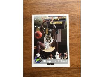 1992 Classic Draft Picks SHAQUILLE ONeal Lsu Rookie Basketball Card