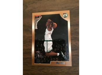 1998  99 Topps Rc PAUL PIERCE Boston Celtics Rookie Basketball Card